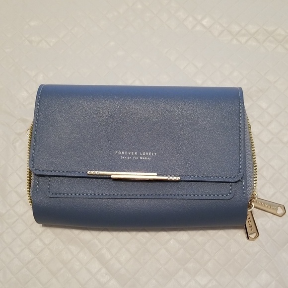 Handbags - Small crossbody wallet light blue